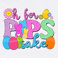 Cute Happy Easter Oh For Peeps Sake Marshmallow Bunnies Cooling Performance Crew T-Shirt