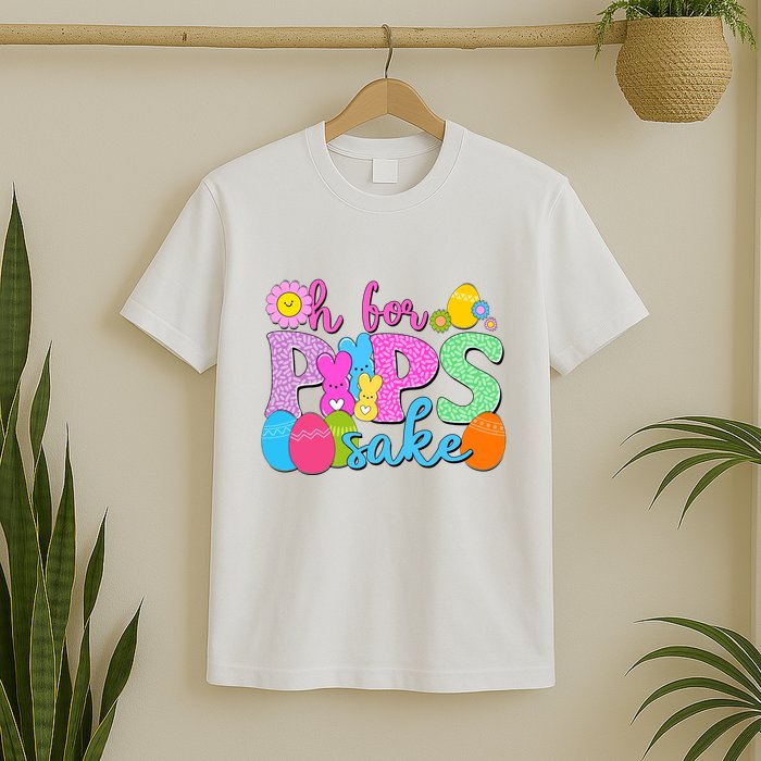 Cute Happy Easter Oh For Peeps Sake Marshmallow Bunnies T-Shirt