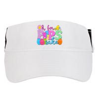 Cute Happy Easter Oh For Peeps Sake Marshmallow Bunnies Adult Drive Performance Visor