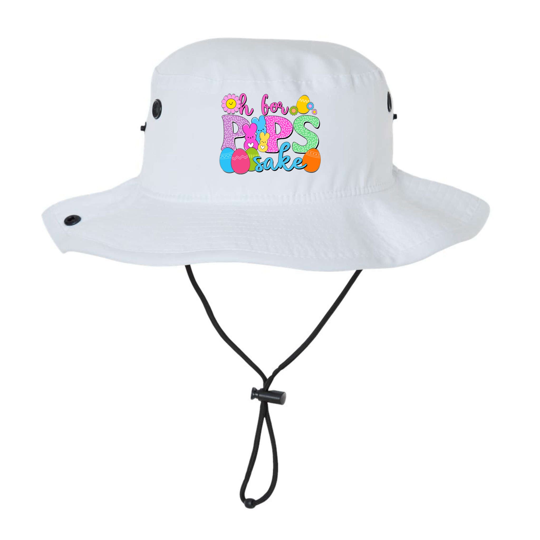 Cute Happy Easter Oh For Peeps Sake Marshmallow Bunnies Bucket Hat