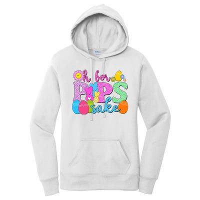 Cute Happy Easter Oh For Peeps Sake Marshmallow Bunnies Women's Pullover Hoodie