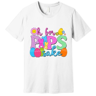 Cute Happy Easter Oh For Peeps Sake Marshmallow Bunnies Premium T-Shirt
