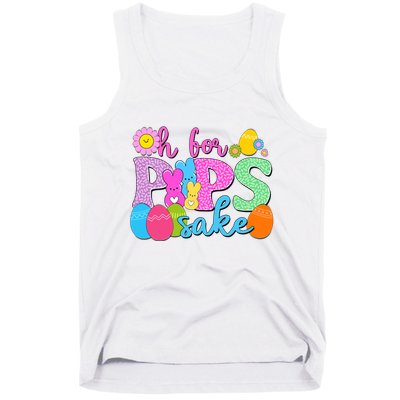 Cute Happy Easter Oh For Peeps Sake Marshmallow Bunnies Tank Top