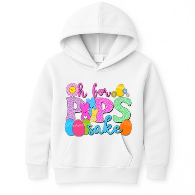 Cute Happy Easter Oh For Peeps Sake Marshmallow Bunnies Kids Hoodie