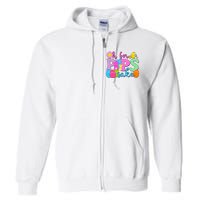 Cute Happy Easter Oh For Peeps Sake Marshmallow Bunnies Full Zip Hoodie