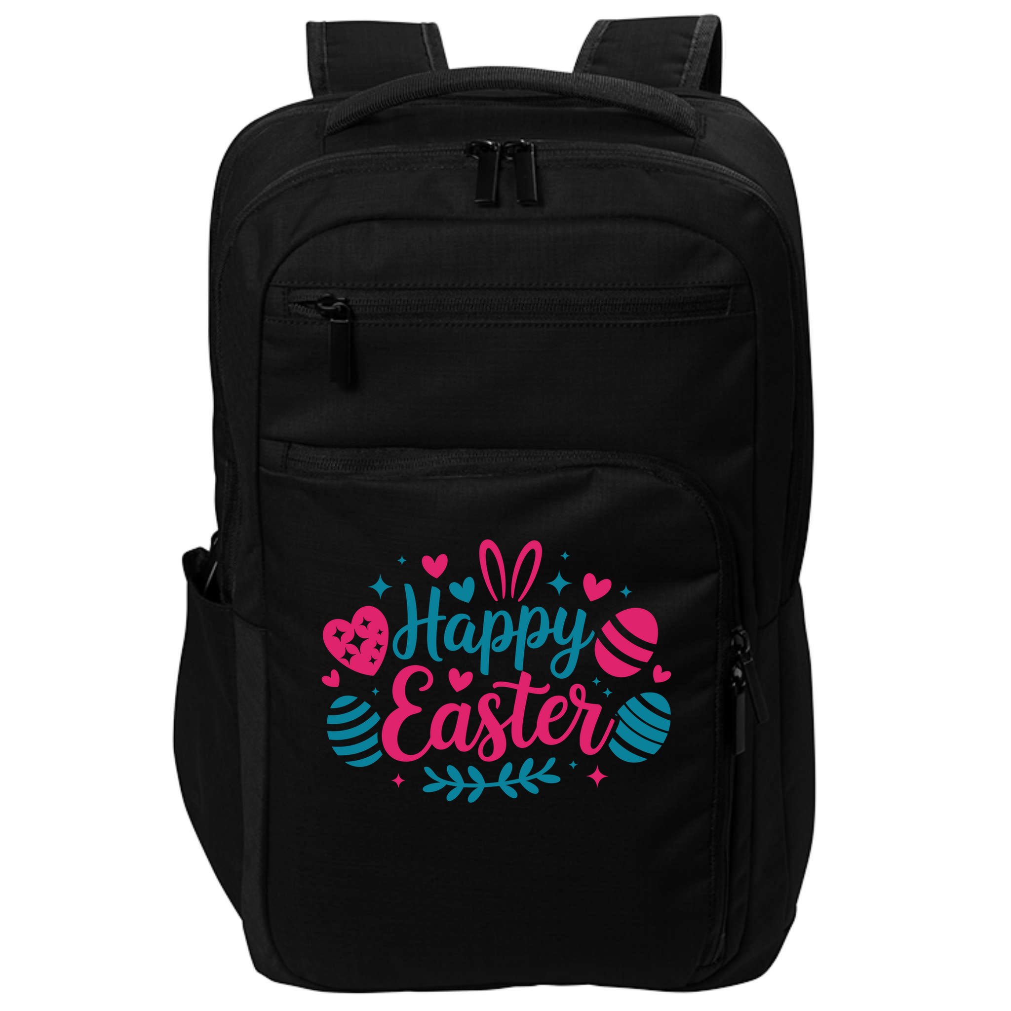 Cute Happy Easter Easter Sunday Impact Tech Backpack