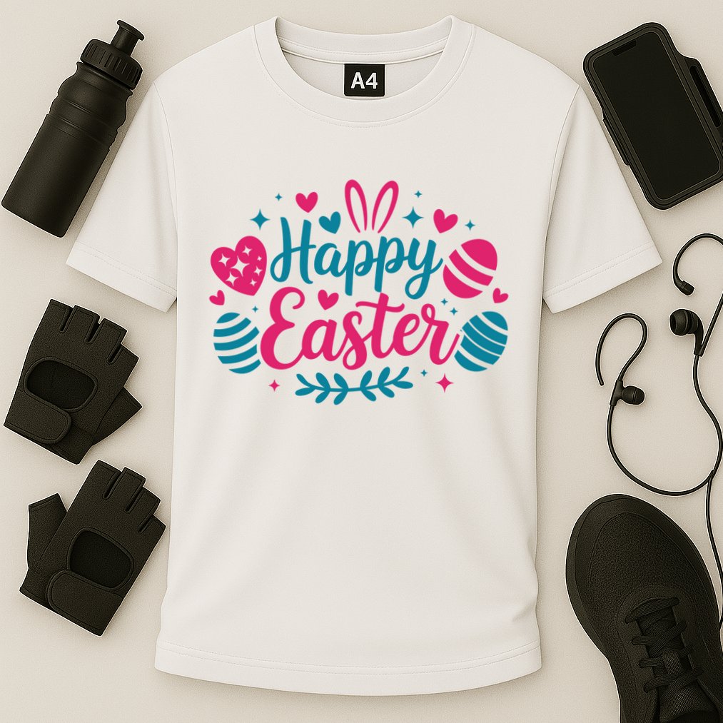 Cute Happy Easter Easter Sunday Performance Shirt