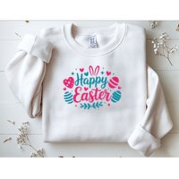 Cute Happy Easter Easter Sunday Sweatshirt