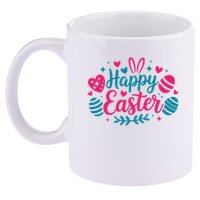 Cute Happy Easter Easter Sunday 11oz C Handle Ceramic Mug
