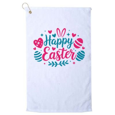 Cute Happy Easter Easter Sunday Golf Towel