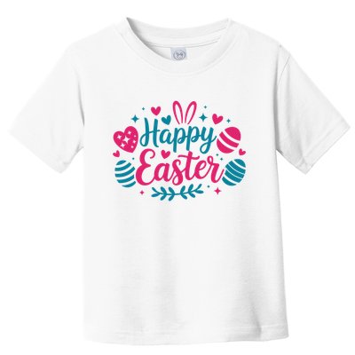 Cute Happy Easter Easter Sunday Toddler T-Shirt