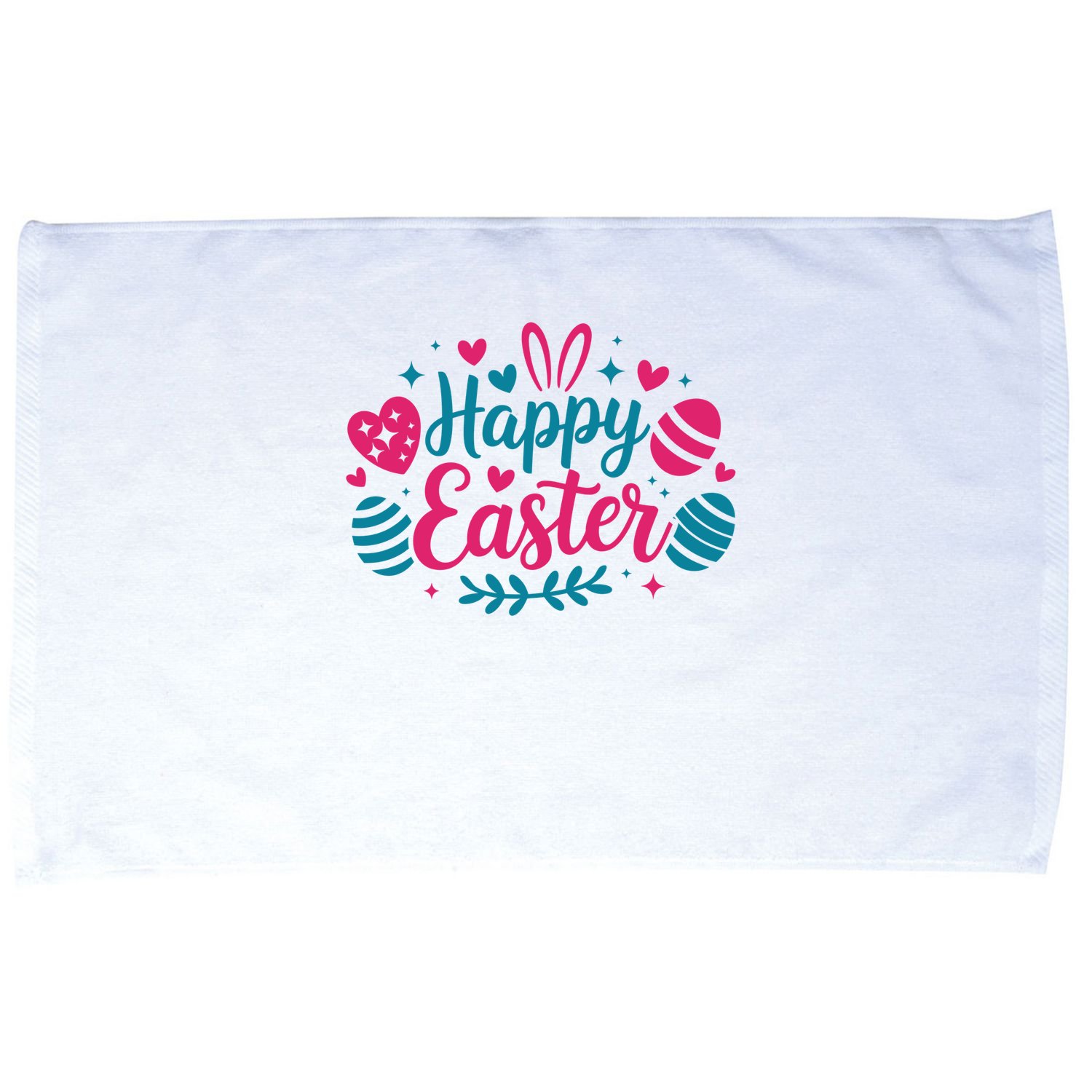 Cute Happy Easter Easter Sunday Microfiber Hand Towel