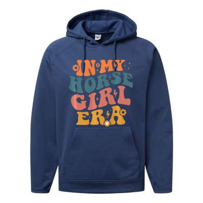 Cute Horse Era For Horse Owner In My Horse Era Premium Performance Fleece Hoodie