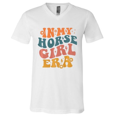 Cute Horse Era For Horse Owner In My Horse Era Premium V-Neck T-Shirt