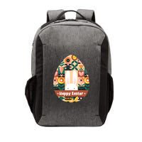 Cute Happy Easter Bunny Rabbit Egg Floral Flower Pattern Vector Backpack