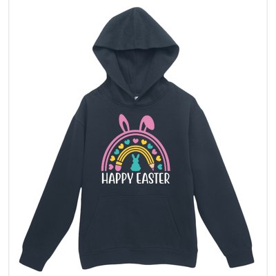 Cute Happy Easter School Teacher Student Bunny Urban Pullover Hoodie