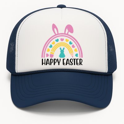 Cute Happy Easter School Teacher Student Bunny Trucker Hat