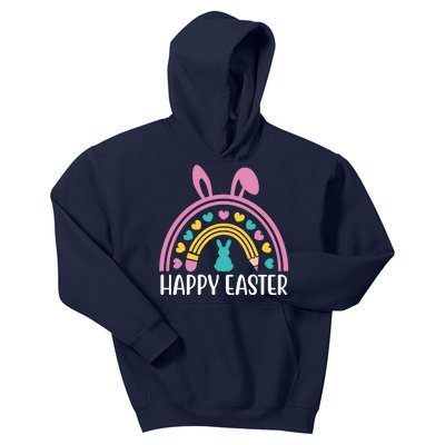 Cute Happy Easter School Teacher Student Bunny Kids Hoodie