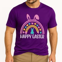 Cute Happy Easter School Teacher Student Bunny Cooling Performance Crew T-Shirt
