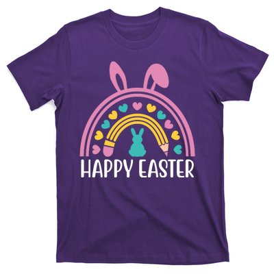 Cute Happy Easter School Teacher Student Bunny T-Shirt