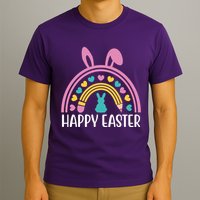 Cute Happy Easter School Teacher Student Bunny T-Shirt