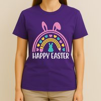 Cute Happy Easter School Teacher Student Bunny T-Shirt