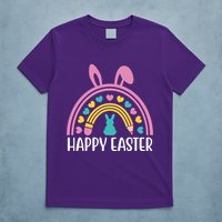 Cute Happy Easter School Teacher Student Bunny T-Shirt