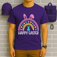 Cute Happy Easter School Teacher Student Bunny T-Shirt