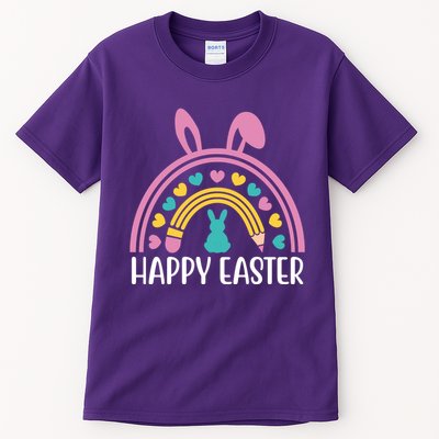 Cute Happy Easter School Teacher Student Bunny Tall T-Shirt