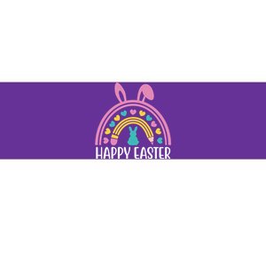 Cute Happy Easter School Teacher Student Bunny Bumper Sticker