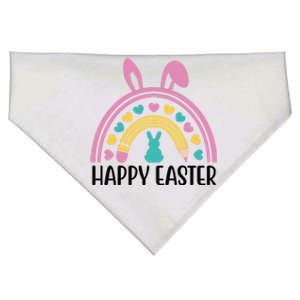 Cute Happy Easter School Teacher Student Bunny USA-Made Doggie Bandana