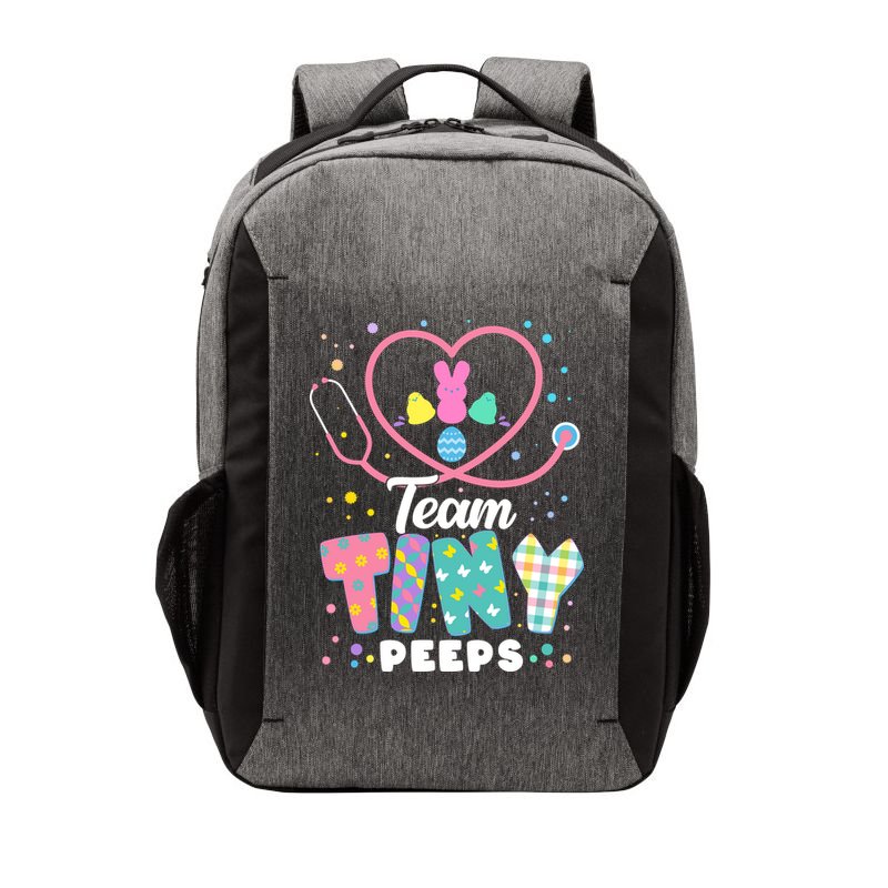 Cute Happy Easter Team Tiny Peeps Nurse Doctor Stethoscope Vector Backpack
