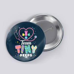 Cute Happy Easter Team Tiny Peeps Nurse Doctor Stethoscope Button