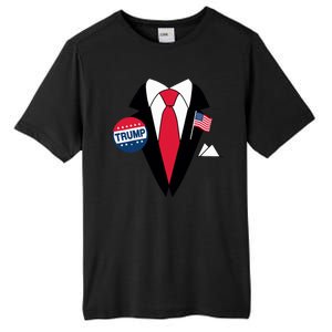 Costume Halloween Easy Tie And Suit Trump Donald Tall Fusion ChromaSoft Performance T-Shirt