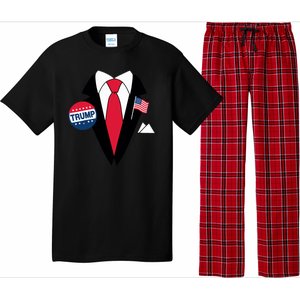 Costume Halloween Easy Tie And Suit Trump Donald Pajama Set