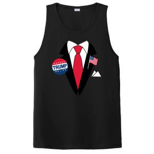 Costume Halloween Easy Tie And Suit Trump Donald PosiCharge Competitor Tank