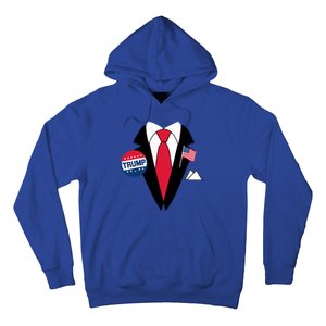 Costume Halloween Easy Tie And Suit Trump Donald Hoodie