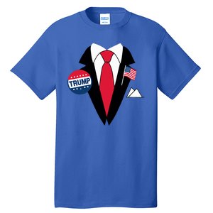 Costume Halloween Easy Tie And Suit Trump Donald Tall T-Shirt