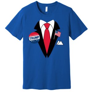 Costume Halloween Easy Tie And Suit Trump Donald Premium T-Shirt