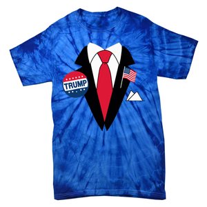 Costume Halloween Easy Tie And Suit Trump Donald Tie-Dye T-Shirt