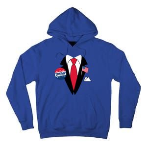 Costume Halloween Easy Tie And Suit Trump Donald Tall Hoodie