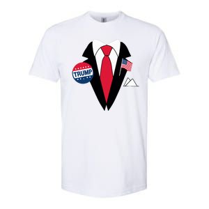 Costume Halloween Easy Tie And Suit Trump Donald Softstyle CVC T-Shirt