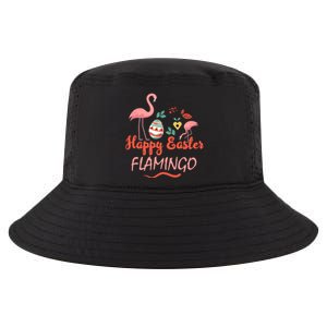 Cute Happy Easter Flamingo Design Teens Cool Gift Cool Comfort Performance Bucket Hat