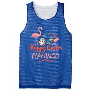 Cute Happy Easter Flamingo Design Teens Cool Gift Mesh Reversible Basketball Jersey Tank