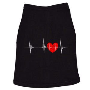 Cardiologist Heart EKG Heartbeat Pulseline Cardiology Doggie Tank