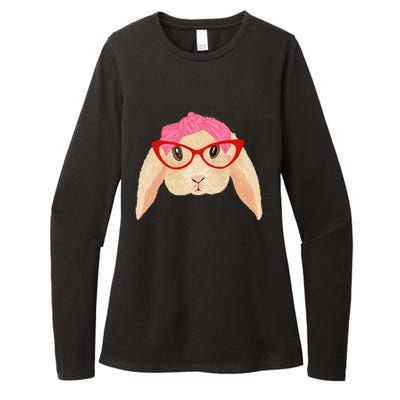 Cute Hipster Easter Bunny For Twins Siblings Womens CVC Long Sleeve Shirt