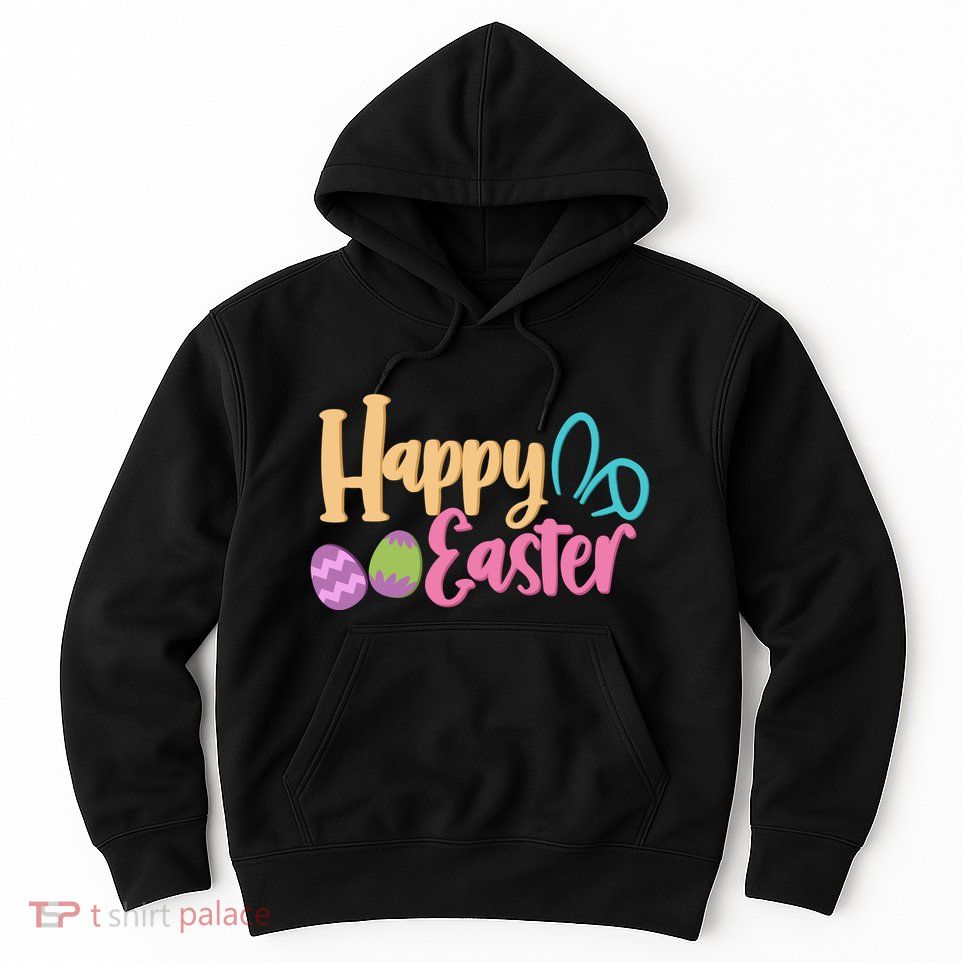 Cute Happy Easter Bunny Egg Hoodie