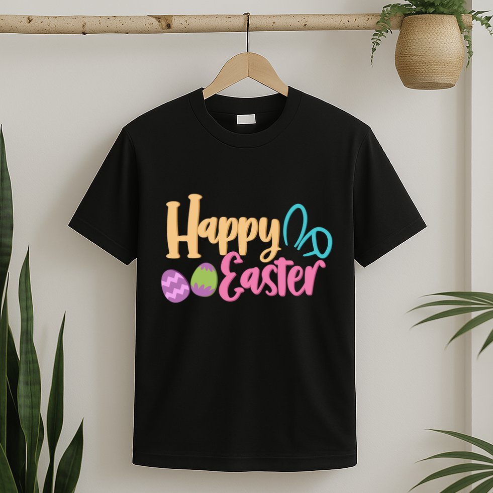 Cute Happy Easter Bunny Egg T-Shirt
