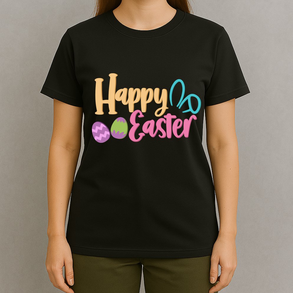 Cute Happy Easter Bunny Egg T-Shirt