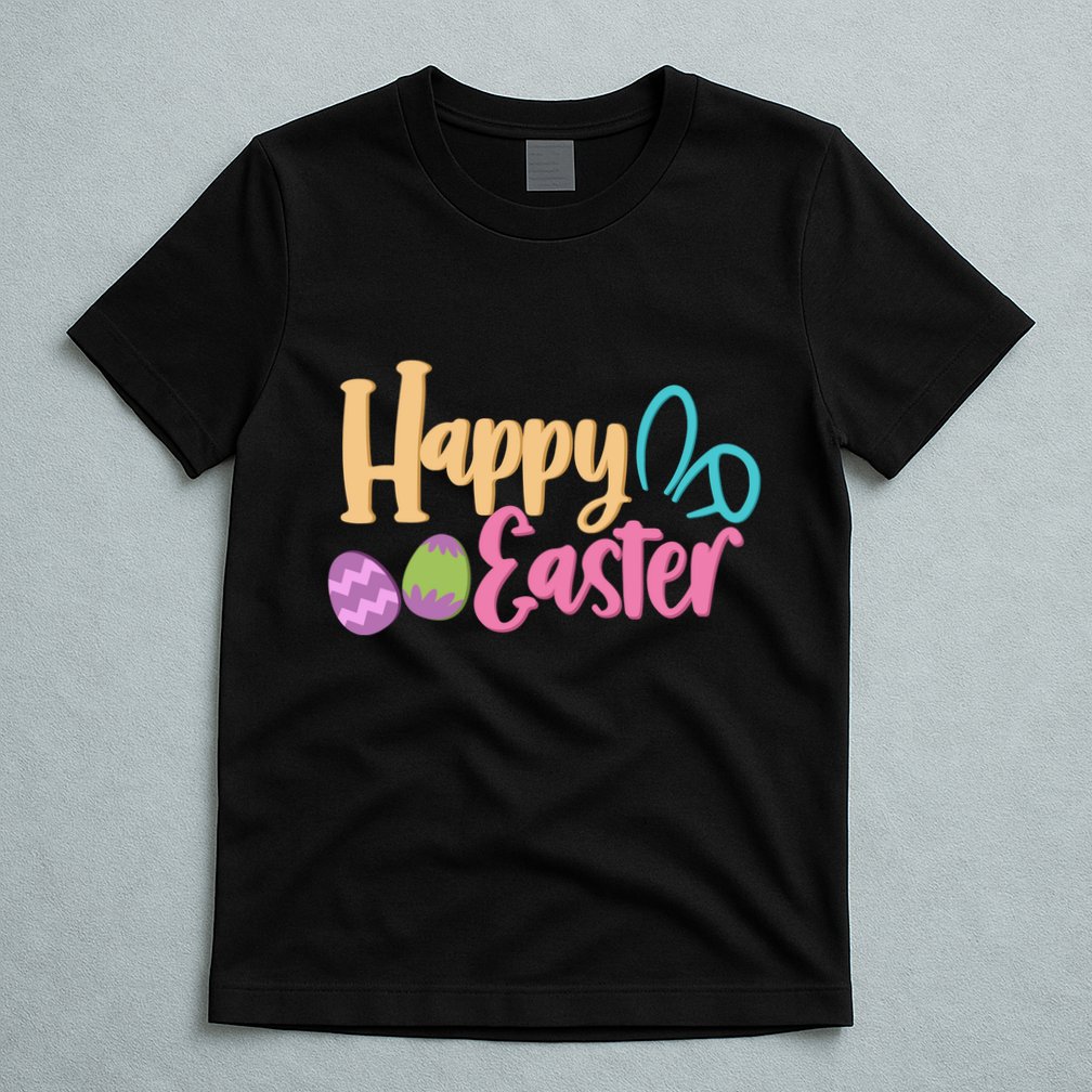 Cute Happy Easter Bunny Egg T-Shirt